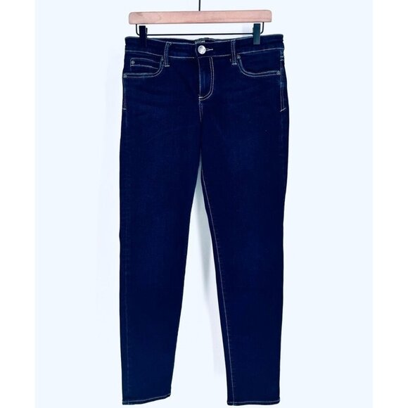 Kut From The Kloth DIana Skinny Jeans Size 8 Dark Wash - Picture 1 of 14